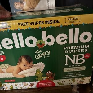 The Grinch Premium Diapers - Green